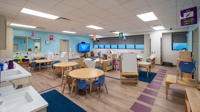 MEP engineering for the renovation of Cincinnati Children's 2800 Winslow outpatient rehabilitation facility, extending the life of an existing healthcare building.